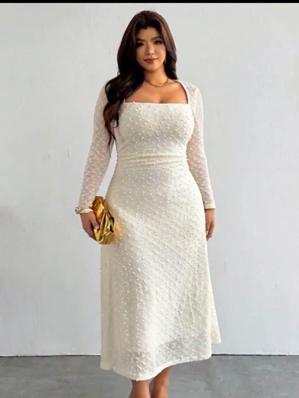 SHEIN white dress size 1xl